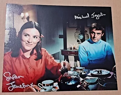 Michael Jayston+susan Jameson Signed Ufo Series 10x8 Picture+coa.rare. • £35