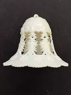 Vintage Wilton Wedding Cake White Bell Topper Decoration 1971 Plastic  • $12.99