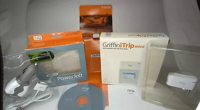 Griffin ITripMini FM Transmitter Apple ITunes Software USB Outlet Pwr Cable • $21