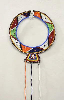 African Masai Beaded Traditional Wedding Necklace Kenya • $96