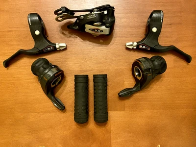 $160 • Buy SRAM 9.0 SL Carbon Composite Brake Levers, Gripshifters, Derailleur - 8 Speed