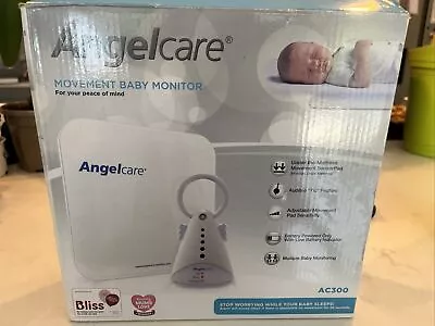 Angelcare AC300 Baby Monitor BREATHING + MOVEMENT ALARM Safety System Sensor VGC • £36.57