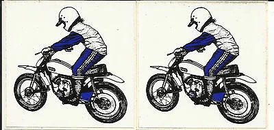 **lot Of 2** Vintage Bird Motorcycle Vinyl Sticker Decal Moto X Mx Dirtbike • $12.22