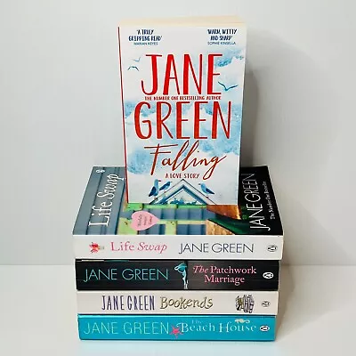 Jane Green 5 Book Bundle - Life Swap; Bookends; The Patchwork Marriage + • £6.97