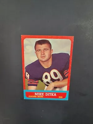 1963 Topps #62 Mike Ditka Chicago Bears LEGENDARY Player/Coach SHARP CARD 🏈🎇 • $34.99