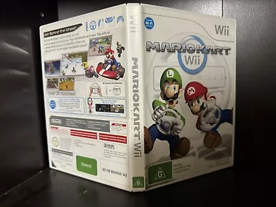 Mario Kart Nintendo Wii Wii U PAL Complete W.Manual TESTED POSTAGE • $14.99