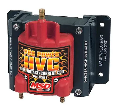 MSD Pro Power Universal High Voltage Ignition Coil 8251 • $194.95