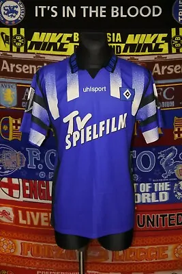 4/5 Hamburg Hamburger SV Adults M 1995 Original Football Shirt Jersey Trikot • £113.99