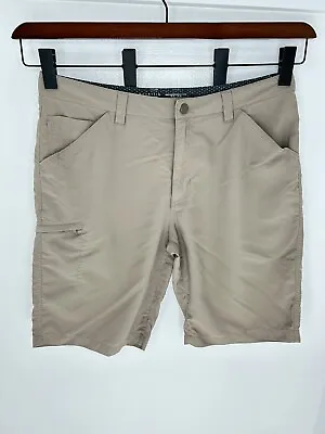 Mountain Hardware Shorts Mens Size 34 Hiking Outdoor Tan Nylon 10  Inseam Active • $18.88