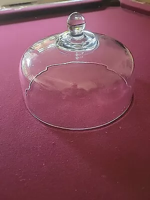 Vintage Glass Replacement Dome Lid Only Cake Plate Cover Stand 11  • $20