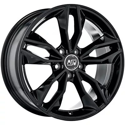 Alloy Wheel Msw Msw 71 8.5x19 5x112 Gloss Black W19287504tc5 • $337