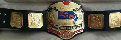 World Heavyweight ECW Championship Belt Custom Made 4 Mm Zinc Plates • $249