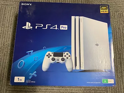 PS4 Pro Playstation 4 PRO 1TB Glacier White Video Game Console 4K UHD • $395