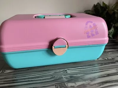 Caboodles Case - Peach And Teal • $16