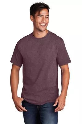 Port & Company PC54 Heather Colors 50/50 Cotton/Poly T-Shirt Soft Tee S-6XL • $12.52