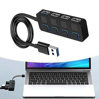$18.45 • Buy Port USB 3.0 Hub, Compact For For Surface Pro For XPS  Drive