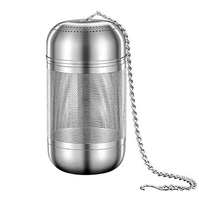 Stainless Steel Tea Infuser Tea Leaves Spice Seasoning Ball Strainer Filter • $9.34