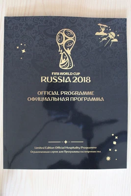 £70 • Buy 2018 Fifa World Cup Vip Tournament Programme + (2018 World Cup Final Programme)
