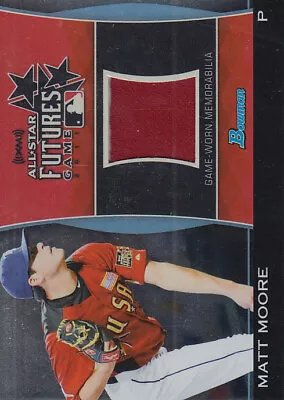 2011 Bowman Draft Future's Game Relics #MMO Matt Moore Jersey • $6