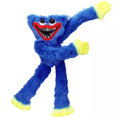 Poppy Playtime Huggy Plush Toy Cartoon Plush Monster Stuffed Doll 40cm • £11.35