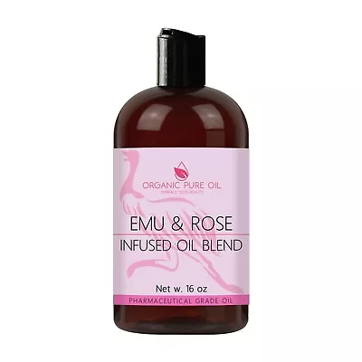 Emu Oil Natural Rose Essential Oil Blend 100 Natural Thick Creamy Hair Skin Body • $27.99