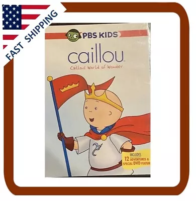 SHELF00M DVD Tested~ Caillou- Caillou's World Of Wonder • $7