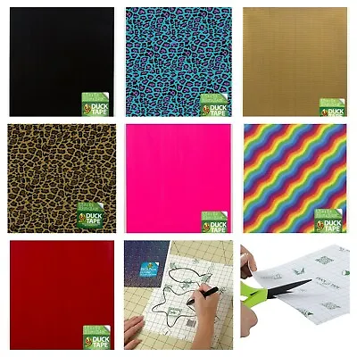 $19.22 • Buy Duck Brand Tape Sheet 20.9 X 25.4cm Pattern Art Design Craft DIY Hobby Strong