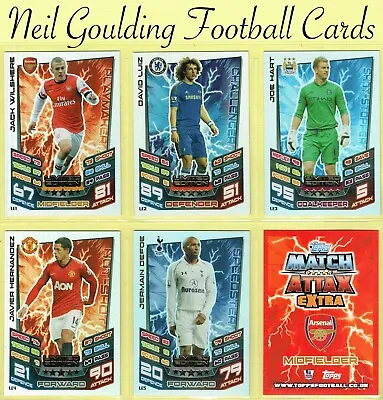 Topps MATCH ATTAX EXTRA 2012-13 ☆ PREMIER LEAGUE - LIMITED EDITION ☆ Cards • £2.99