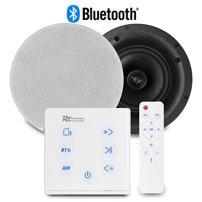£155 • Buy Bluetooth Ceiling Speaker Set - 2x FCS 6.5  And A50W Home Audio Music System