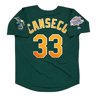 Jose Canseco Oakland Athletics 1989 World Series Alternate Green Men's Jersey • $129.99