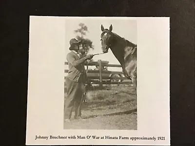 MAN O’ WAR   Photo Horse Racing CHAMPION • $7.99