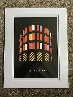 Reproduction Hacienda Music Poster Print 14”x11” • £12.99