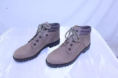 Boots Leather Hikers Lace Up Ankle Boots Tan Size 10M • $16.67