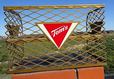 Vintage Tom's Peanut Metal Display Rack W/Logos General Store • $149.99