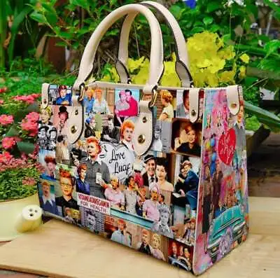 I Love Lucy Poster Cover Collection Leather Handbag Personalized Handbag • $28.99