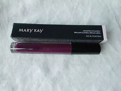 New In Box Mary Kay EVENING BERRY Unlimited Lip Gloss # 153487 NIB • $9.95