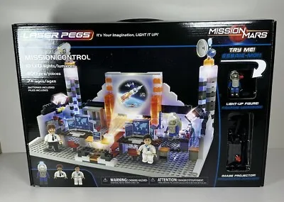 Laser Pegs - Mission Mars Mission Control Space Station Lights Up! Build Imagine • $42.80