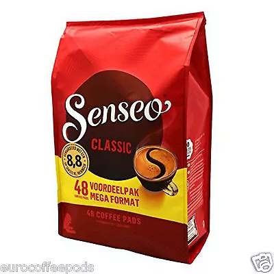 Douwe Egberts Senseo Medium Classic Regular Roast Coffee Pods 2 X 48 = 96 Pads • £15.89