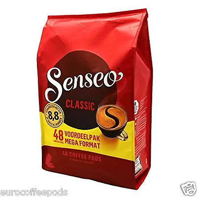 Douwe Egberts Senseo Medium Classic Regular Roast Coffee Pods 48 Pads • £9.29