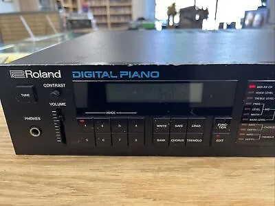 Roland Digital Piano Sound Module MKS-20 RARE VINTAGE POWERS ON Black AS IS • $269.99