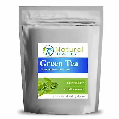 Green Tea Detox Pills - Natural Weight Lose - UK Supplement • £3.99