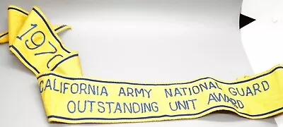 Vietnam War 1970 California Army National Guard Outstanding Unit Award Ribbon • $24.99