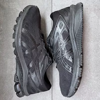 ASICS GT-1000 Men’s Running Shoes US 8 [1011A999] 4E - EXTRA WIDE Triple Black🔥 • $65