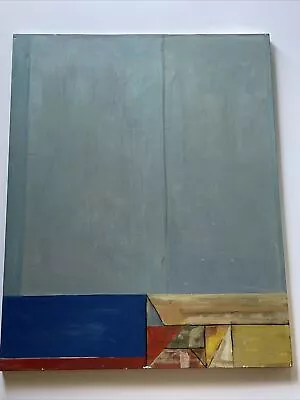Vintage Painting Abstract Expressionism Modernism Mystery Artist 1970's • $1100