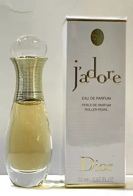 J'adore By Christian Dior 0.67 Oz EDP Roller-Pearl Perfume For Women New In Box • $37.95