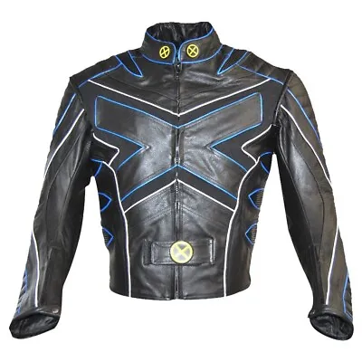 X-Men 3 The Last Stand Motorcycle Leather Jacket / X-Men 3 Wolverine Costume • $159