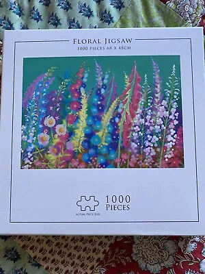 Cancer Charity Floral 1000 Piece Jigsaw  • £2.50