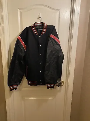  Burk’s Bay Wizard Of Oz 70th Anniversary Reversible Letterman Jacket Size XXXL • $50