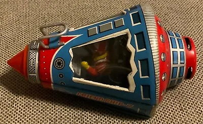 Vintage Blue Tin Friction Toy 1960'S SH Horikawa Friendship-7 Vtg Space Capsule • $149.95