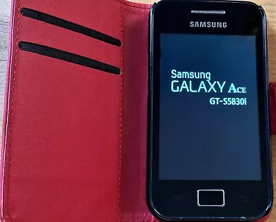 Samsung Smartphone Galaxy Ace GT-S5830i (Unlocked) Mobile Phone  Onyx Black • £15